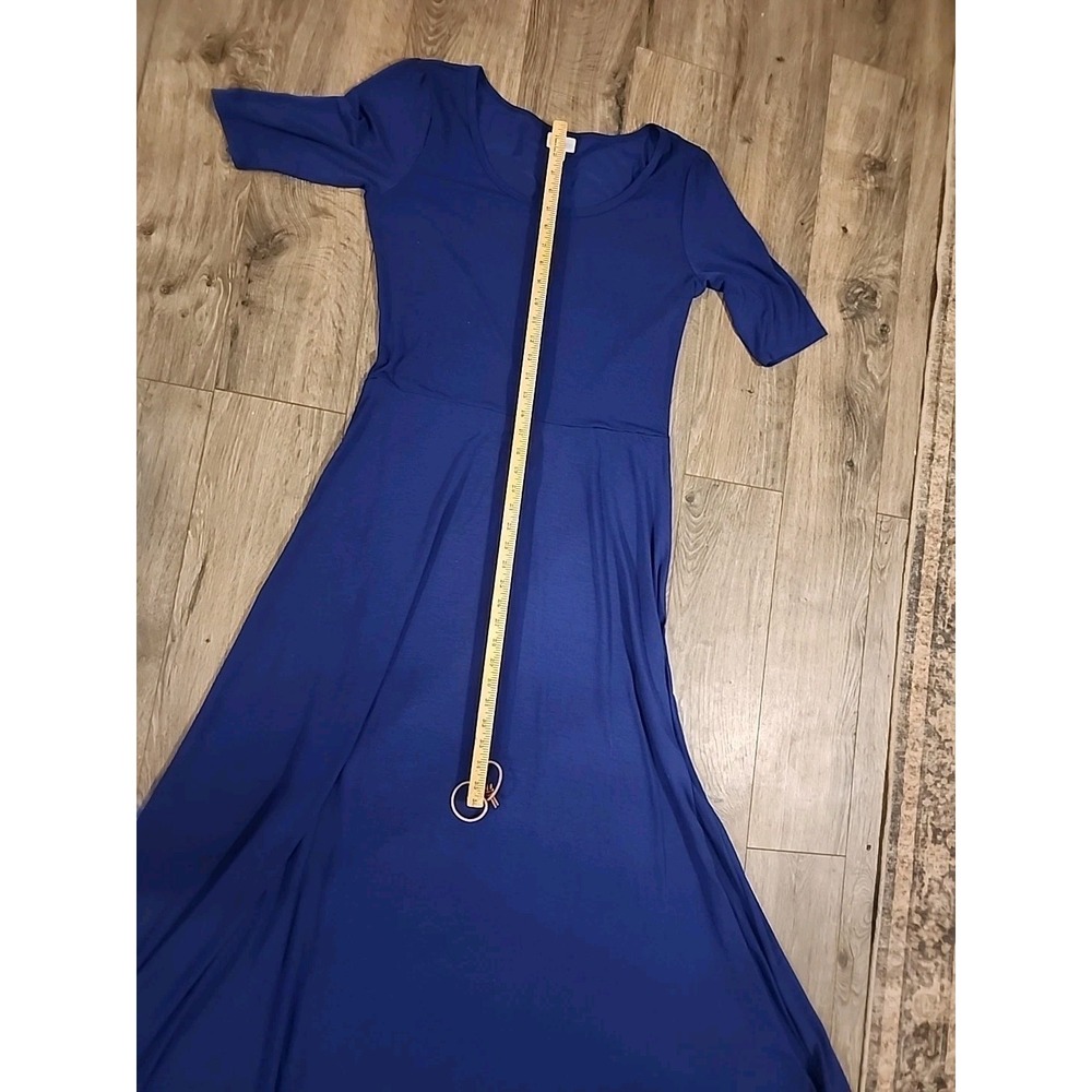 Lularoe Royal Blue Maxi Dress Sz XL - Picture 7 of 11